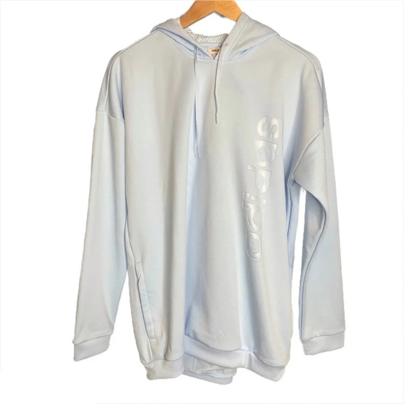 Adidas GU Sweatshirt Pullover Hoodie Blue - Picture 1 of 7